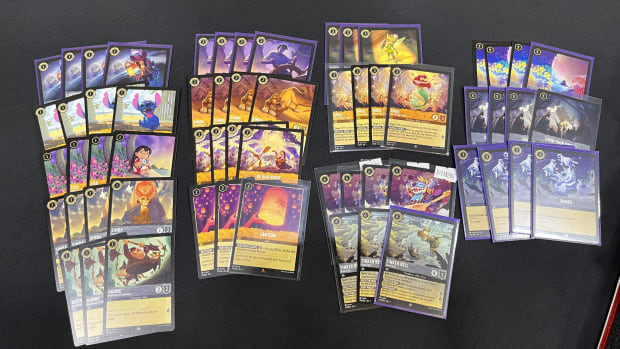 Amber Steel disney lorcana tournament deck